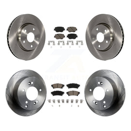 Front Rear Disc Brake Rotors And Ceramic Pads Kit For Lexus IS250
