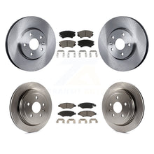 Load image into Gallery viewer, [Front+Rear] 2010-2015 Chevrolet Camaro LT LS Premium OE Brake Rotors &amp; Ceramic Pads Kit For Max Braking