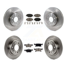 Front Rear Disc Brake Rotors And Ceramic Pads Kit For Buick Envision