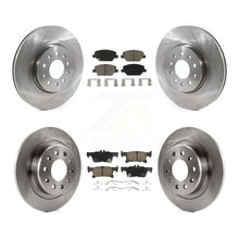 Charger l'image dans la galerie, Front Rear Disc Brake Rotors And Ceramic Pads Kit For Buick Envision