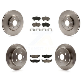 Front Rear Disc Brake Rotor & Ceramic Pad Kit For Chrysler PT Cruiser Dodge Neon