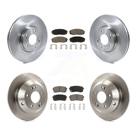 [Front+Rear] 2015-2020 Kia Sedona Premium OE Brake Rotors & Ceramic Pads Kit For Max Braking