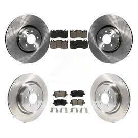 Front Rear Disc Brake Rotors And Ceramic Pads Kit For Land Rover Range Sport