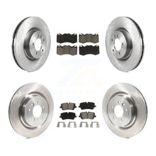 Load image into Gallery viewer, Front Rear Disc Brake Rotors And Ceramic Pads Kit For Land Rover Range Sport