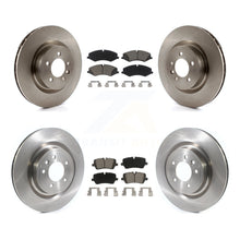 Load image into Gallery viewer, Front Rear Disc Brake Rotor Ceramic Pad Kit For Land Rover Range Sport Discovery
