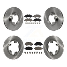 Charger l'image dans la galerie, Front Rear Disc Brake Rotor And Ceramic Pad Kit For Ford Transit-250 Transit-350