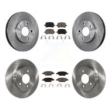 Charger l'image dans la galerie, Front Rear Disc Brake Rotors And Ceramic Pad Kit For Chevrolet Malibu Pontiac G6