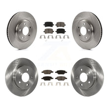 Charger l&#39;image dans la galerie, Front Rear Brake Rotor Ceramic Pad Kit For Chevrolet Malibu Pontiac G6 Cobalt G5