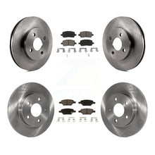Charger l'image dans la galerie, Front Rear Disc Brake Rotors And Ceramic Pads Kit For Pontiac G5 Pursuit