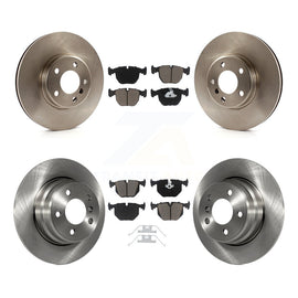 Front Rear Disc Brake Rotors And Ceramic Pads Kit For BMW X5