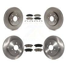 Load image into Gallery viewer, Front Rear Disc Brake Rotors And Ceramic Pads Kit For Nissan Pathfinder