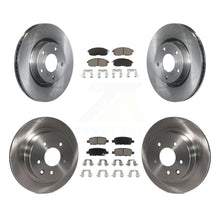 Charger l'image dans la galerie, Front Rear Disc Brake Rotors And Ceramic Pads Kit For INFINITI G35 Nissan 350Z