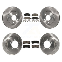 Charger l'image dans la galerie, Front Rear Brake Rotor And Ceramic Pad Kit For Chrysler Sebring Mitsubishi Dodge
