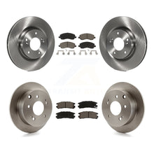 Charger l'image dans la galerie, Front Rear Disc Brake Rotors And Ceramic Pads Kit For Mitsubishi Galant Eclipse