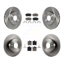 Charger l&#39;image dans la galerie, Front Rear Brake Rotor And Ceramic Pad Kit For Mercedes-Benz C240 Wagon with RWD