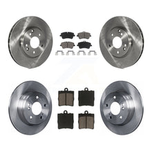Load image into Gallery viewer, Front Rear Disc Brake Rotors And Ceramic Pad Kit For Mercedes-Benz SLK280 SLK300