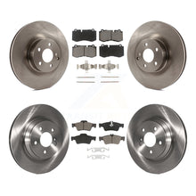 Charger l'image dans la galerie, Front Rear Brake Rotor &amp; Ceramic Pad Kit For Mercedes-Benz S550 SL550 S600 CL550