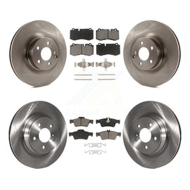 Front Rear Brake Rotor & Ceramic Pad Kit For Mercedes-Benz S550 SL550 S600 CL550