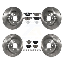 Load image into Gallery viewer, Front Rear Disc Brake Rotors And Ceramic Pads Kit For BMW 528i xDrive