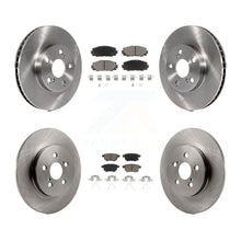 Charger l'image dans la galerie, Front Rear Disc Brake Rotors And Ceramic Pads Kit For Lexus CT200h