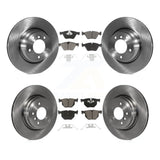 [Front+Rear] 2006 BMW 330i 330xi Premium OE Brake Rotors & Ceramic Pads Kit For Max Braking