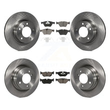 Charger l'image dans la galerie, Front Rear Disc Brake Rotors And Ceramic Pads Kit For BMW 328i 325i 323i