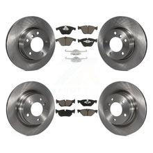 Charger l&#39;image dans la galerie, Front Rear Brake Rotor Ceramic Pad Kit For 07 BMW 323i With 312mm Diameter