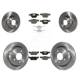 Front Rear Disc Brake Rotors And Ceramic Pads Kit For BMW 328i xDrive X1 328xi