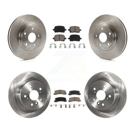 [Front+Rear] 1999-2001 Lexus RX300 AWD Premium OE Brake Rotors & Ceramic Pads Kit For Max Braking