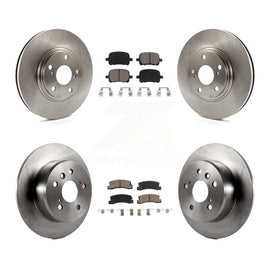 [Front+Rear] 1999-2001 Lexus RX300 FWD Premium OE Brake Rotors & Ceramic Pads Kit For Max Braking