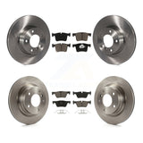 Front Rear Brake Rotor And Ceramic Pad Kit For BMW 328i 320i 428i 228i 230i 328d