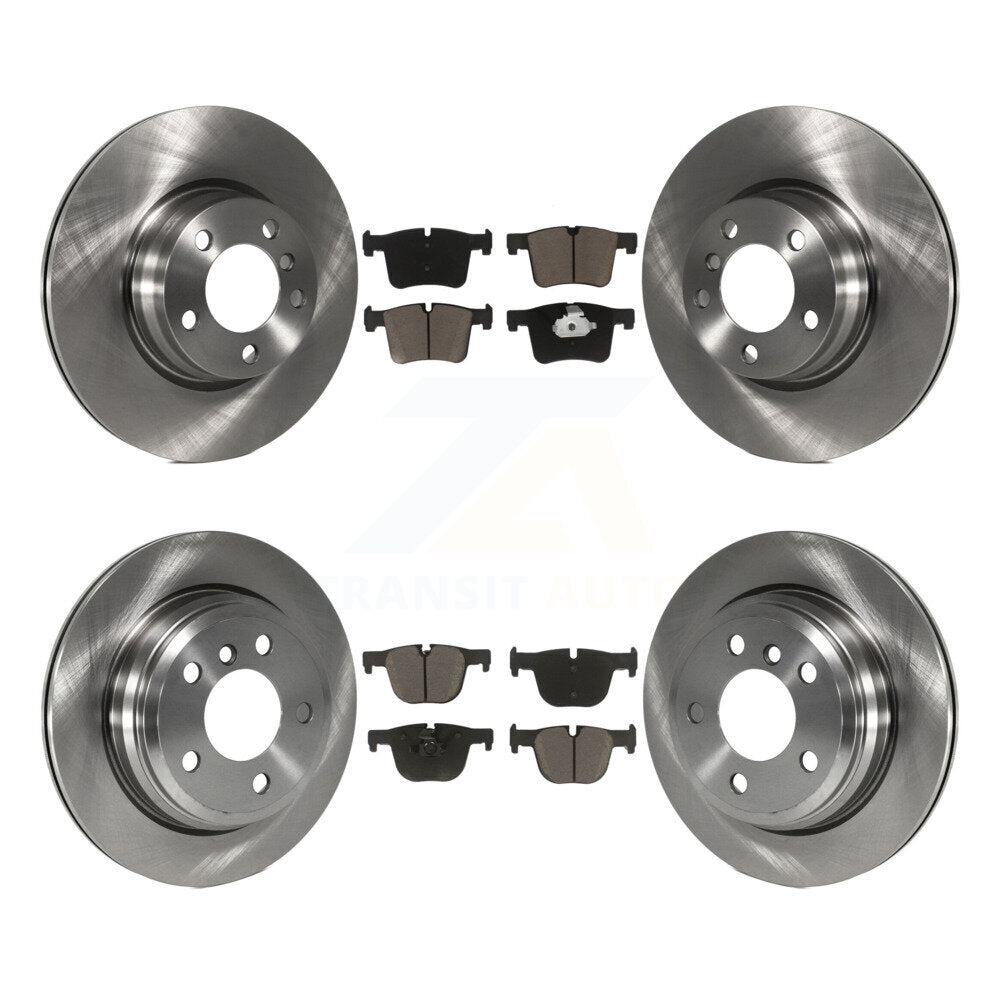 Front Rear Disc Brake Rotors And Ceramic Pads Kit For BMW 428i xDrive