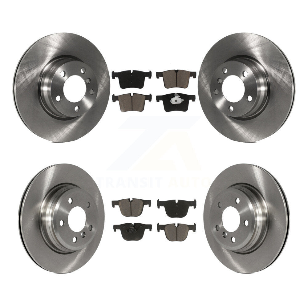 Front Rear Disc Brake Rotors And Ceramic Pads Kit For BMW 428i Gran Coupe xDrive