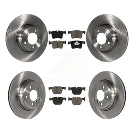 Front Rear Disc Brake Rotors And Ceramic Pads Kit For BMW 428i Gran Coupe xDrive