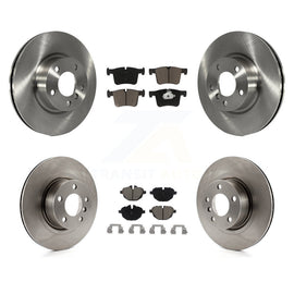 Front Rear Disc Brake Rotors And Ceramic Pads Kit For BMW X3 X4