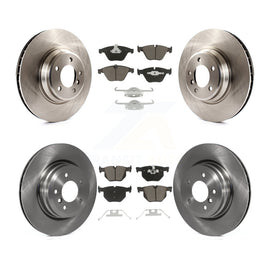 Front Rear Brake Rotor & Ceramic Pad Kit For BMW 335i xDrive X1 335d 335xi 335is