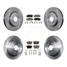 Load image into Gallery viewer, Front Rear Disc Brake Rotors And Ceramic Pads Kit For Honda CR-V Acura RDX