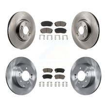 Load image into Gallery viewer, Front Rear Disc Brake Rotors And Ceramic Pads Kit For Hyundai Tucson Kia Cadenza
