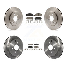Charger l'image dans la galerie, Front Rear Disc Brake Rotors And Ceramic Pads Kit For Suzuki Equator