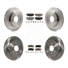 Load image into Gallery viewer, Front Rear Disc Brake Rotor Ceramic Pad Kit For INFINITI Nissan Armada QX80 QX56