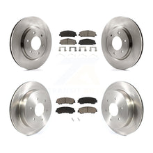 Load image into Gallery viewer, [Front+Rear] 2017-2023 Nissan TITAN Premium OE Brake Rotors &amp; Ceramic Pads Kit For Max Braking