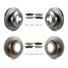 Load image into Gallery viewer, Front Rear Brake Rotors Ceramic Pad Kit For Ford F59 F-53 Motorhome Chassis F-59