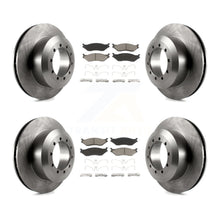 Charger l&#39;image dans la galerie, Front Rear Brake Rotors Ceramic Pad Kit For Ford F59 F-53 Motorhome Chassis F-59