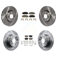 Load image into Gallery viewer, Front Rear Brake Rotor Ceramic Pad Kit For 04-05 Acura TL Automatic transmission