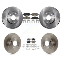 Load image into Gallery viewer, Front Rear Disc Brake Rotors And Ceramic Pads Kit For Honda Accord