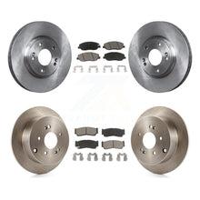 Load image into Gallery viewer, Front Rear Disc Brake Rotors And Ceramic Pads Kit For 2007-2009 Hyundai Santa Fe