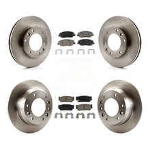 Load image into Gallery viewer, Front Rear Disc Brake Rotor And Ceramic Pad Kit For Kia Sedona Hyundai Entourage