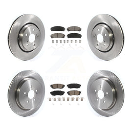 Front Rear Brake Rotor And Ceramic Pad Kit For Lexus RX350 RX450h RX350L RX450hL