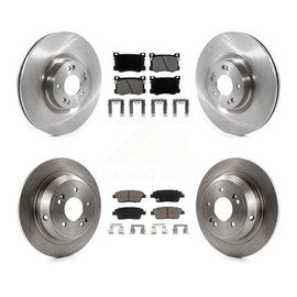 Front Rear Brake Rotor And Ceramic Pad Kit For Hyundai Genesis G80 Kia K900 3.8L