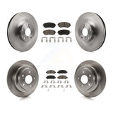 [Front+Rear] 2003 Subaru Forester Impreza Premium OE Brake Rotors & Ceramic Pads Kit For Max Braking